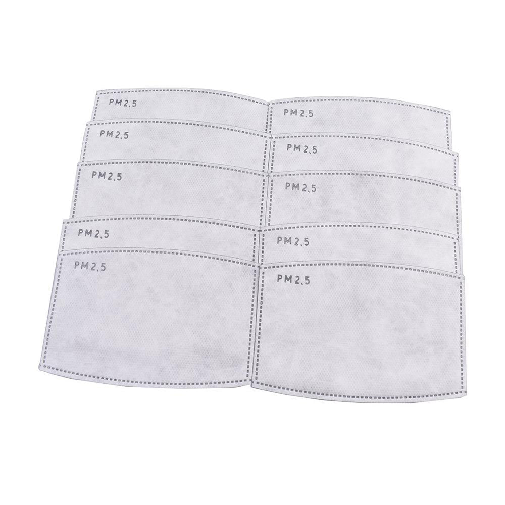 PM2.5 Anti-Virus Mask Filters 10Pcs